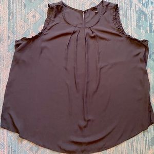 Torrid Black Sleeveless Blouse Size 4